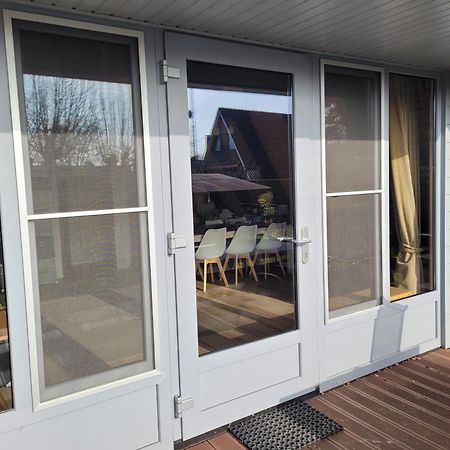 Nurdachhaus Roter Sand Butjadingen Esterno foto