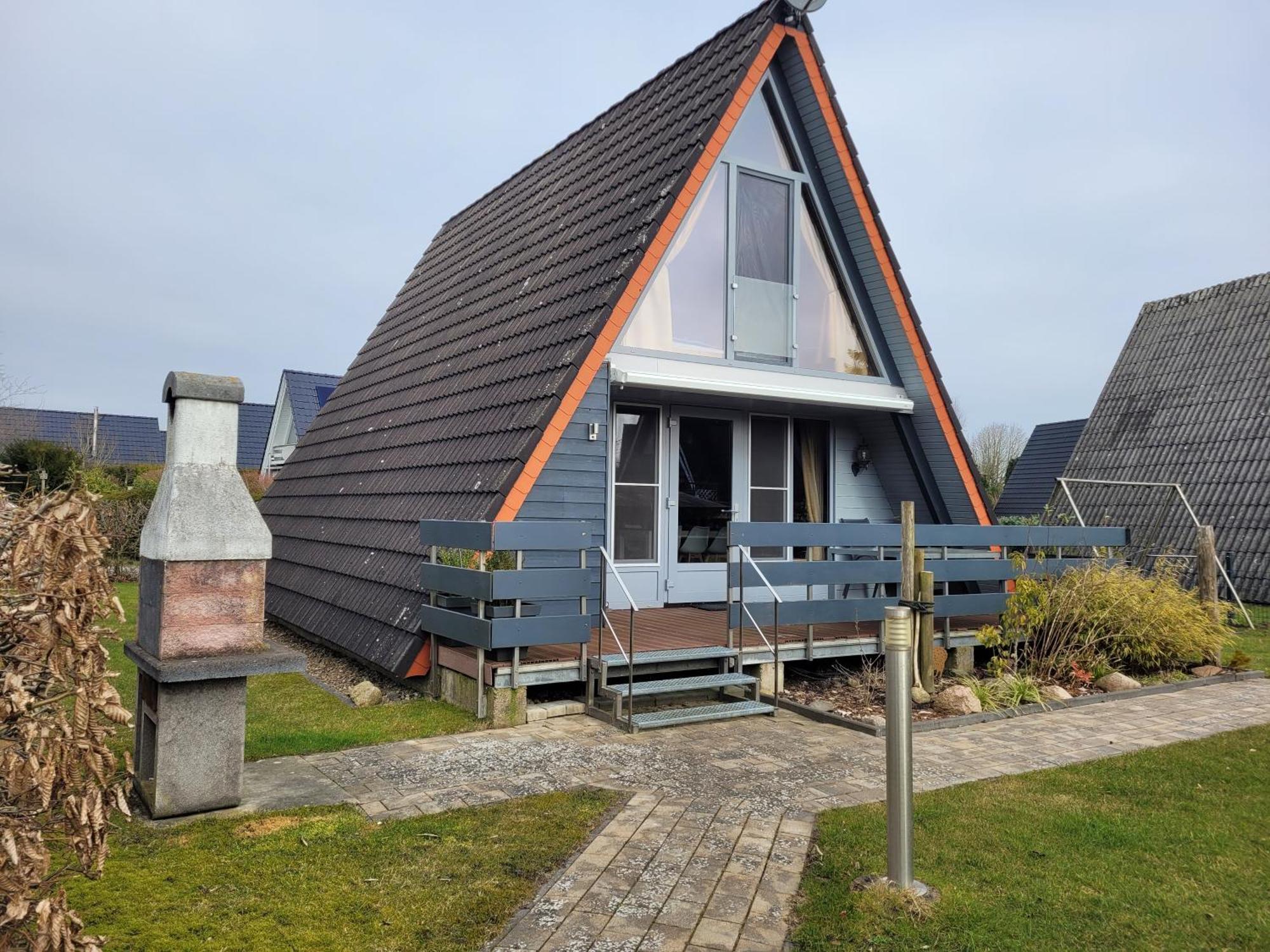 Nurdachhaus Roter Sand Butjadingen Esterno foto